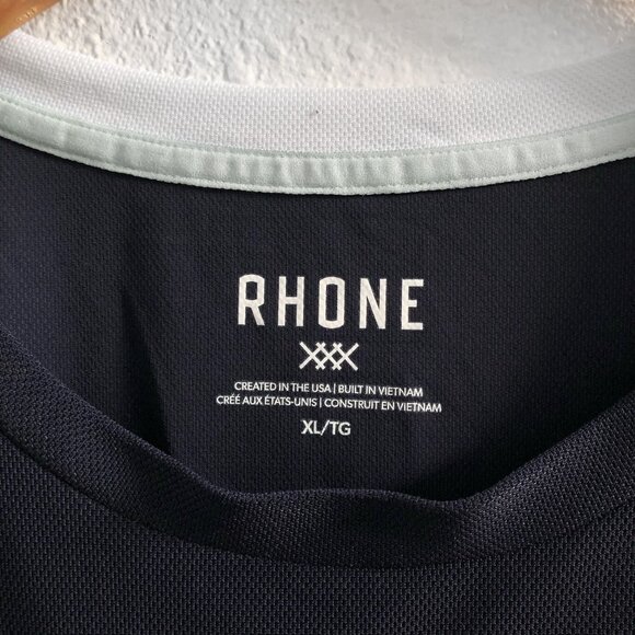RHONE Regatta Short Sleeve Tee Size XL - Picture 8 of 9